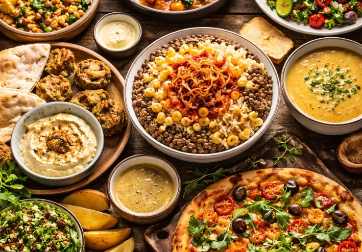 أكلات بدون لحمة: دليل شامل لوصفات صحية واقتصادية