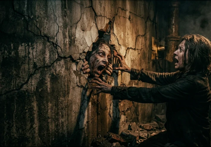 "الشيء الذي يسكن الجدران"