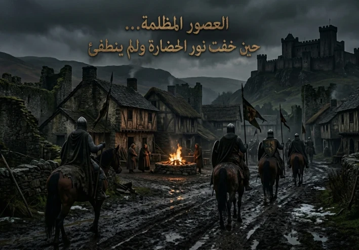 العصور المظلمة… حين خفت نور الحضارة ولم ينطفئ