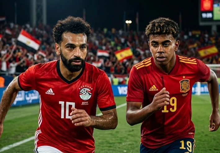 🔥 مواجهة نارية ودية: مصر تتحدى إسبانيا في مباراة مليئة بالإثارة ⚽