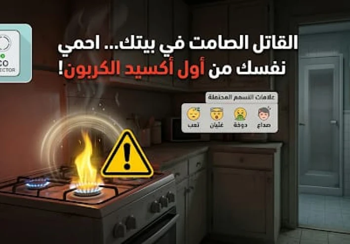 “تحذير خطير: غاز أول أكسيد الكربون قد يقتلك وأنت لا تشعر”