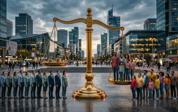 العدل بين التفاوت والمساواة: حين يكون الاختلاف طريقًا للإنصاف