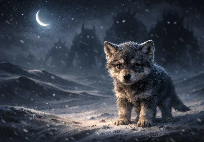 ولادة تحت القمر”