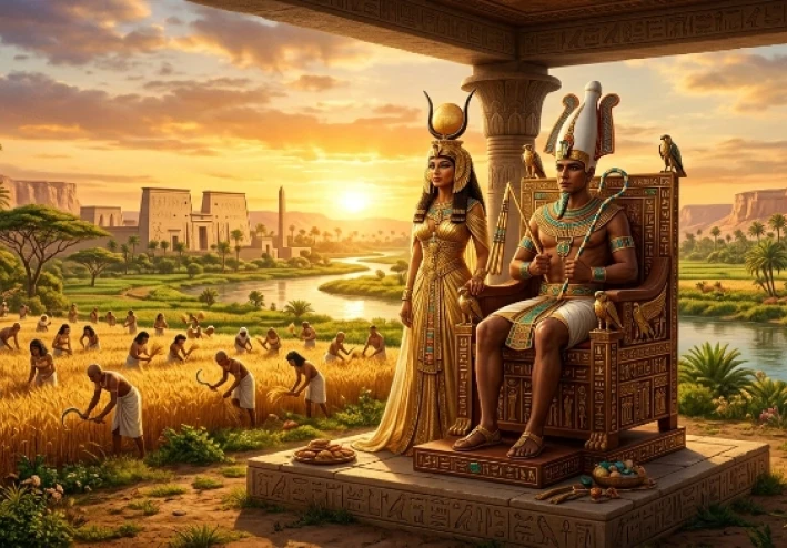 مأساة العرش والخلود – ملحمة أوزيريس، إيزيس، وست