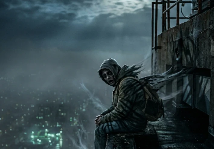 حين يهمس الظلام… صرخة بين الحياة والموت 🌑🔥