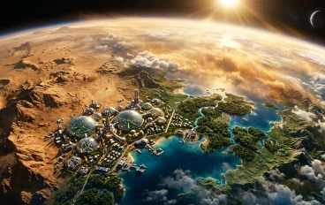 المريخ لم يعد مستحيلاً: كيف قد يحول "الغبار النانوي" الكوكب الأحمر إلى عالم قابل للحياة خلال 15 عامًا؟