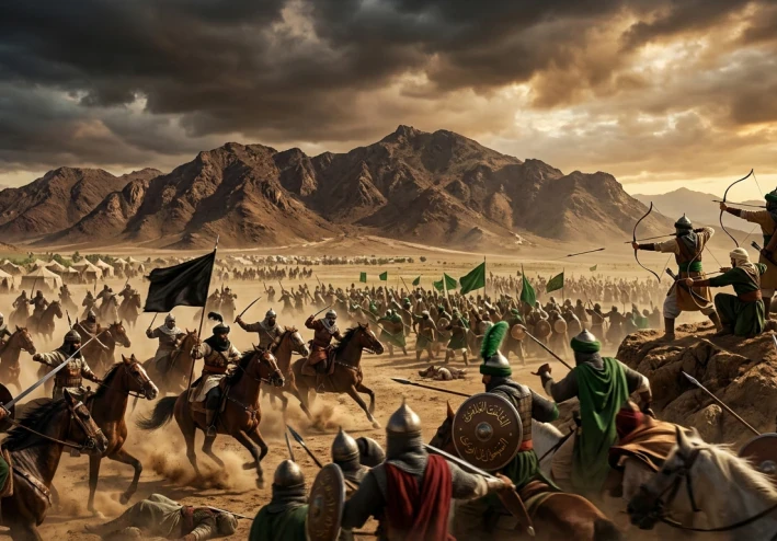 غزوة أحد: القصة الكاملة للتحول المثير من النصر إلى الهزيمة