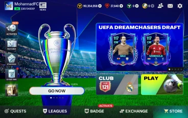Ultimate FC Mobile Account for Sale – 121 OVR | Elite Squad with R9, Pelé & 90B+ Value