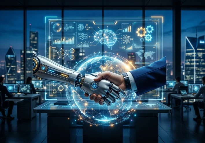 العصر الذهبي للكفاءة: كيف تٌعيد أتمتة الأعمال والذكاء الاصطناعي صياغة مستقبل الشركات؟