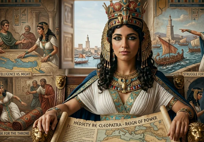 ملكة على عرش النيل: قصة كليوباترا