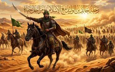 رحلة حياة خالد بن الوليد