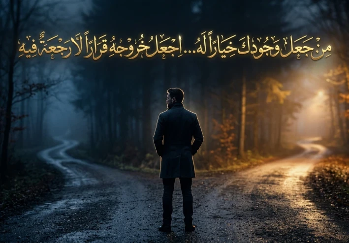 من جعل وجودك خياراً له… اجعل خروجه قراراً لا رجعة فيه