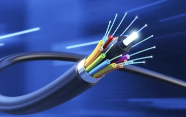 أنواع ومكونات كوابل الألياف الضوئية