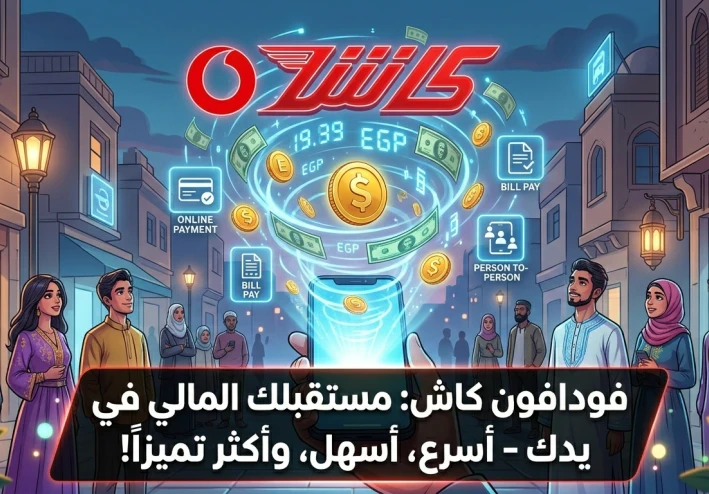 دليل فودافون كاش 2026: الأكواد الجديدة، رسوم السحب والتحويل، وكيف تحمي محفظتك من السرقة؟"