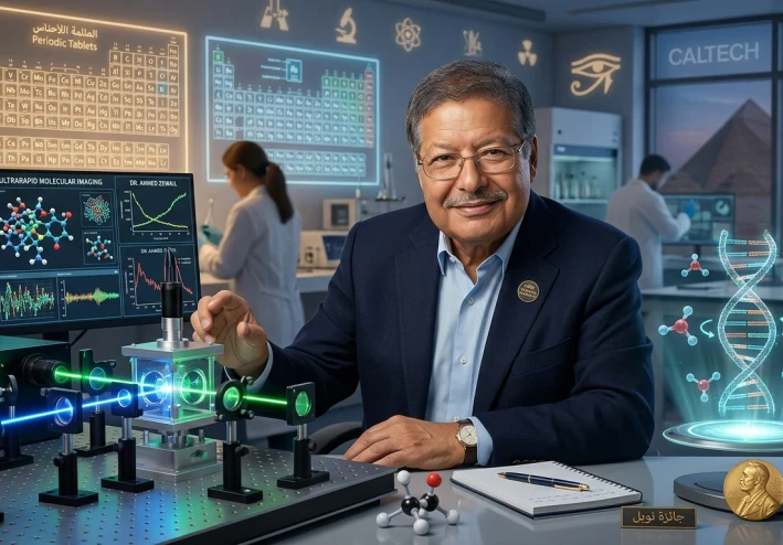 رحلة في حياة أحمد زويل: عبقرية غيرت مفهوم الزمن