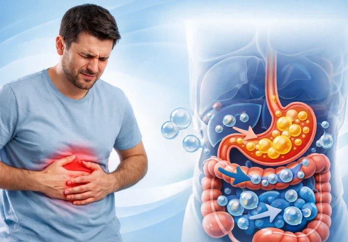 انتفاخ البطن والغازات : متى يكون طبيعيًا ومتى يجب القلق؟