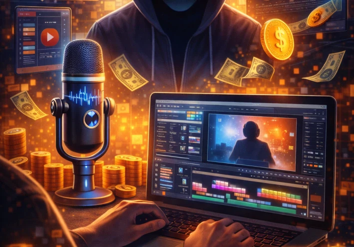 إمبراطورية الظل : كيف تجني ألاف الدولارات من ’ المحتوي ’ دون إ ظهار وجهك أو أستخدام صوتك ؟