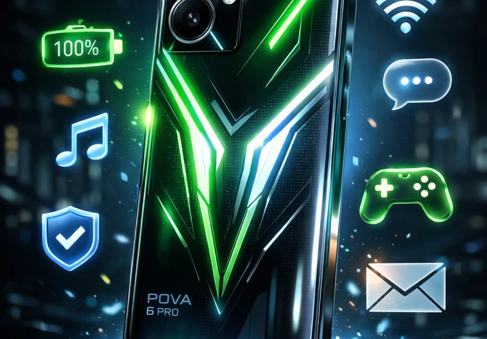 📱 مراجعة عملاقة لهاتف Tecno Pova 6 Pro – تحليل شامل بالتفصيل الممل