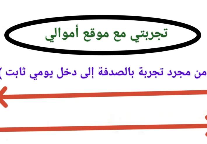 💰 تجربتي مع موقع أموالي – من مجرد صدفة إلى مصدر دخل يومي ثابت