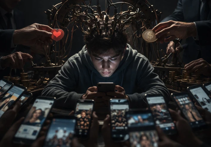 اقتصاد الانتباه: كيف تُباع عقولنا في السوق الرقمي؟