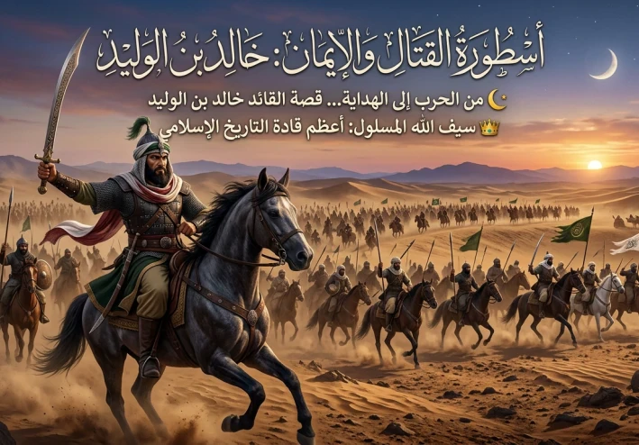 سيف الله المسلول – قصة القائد الذي غيّر مجرى التاريخ