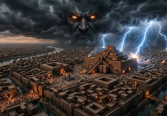 طوفان بابل – عندما قررت السماء محو الأرض