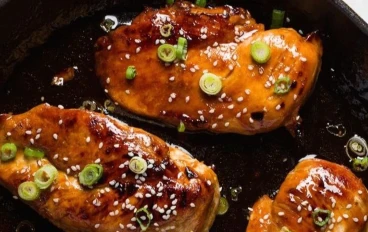 أسرار الدجاج المشوي بالعسل والثوم