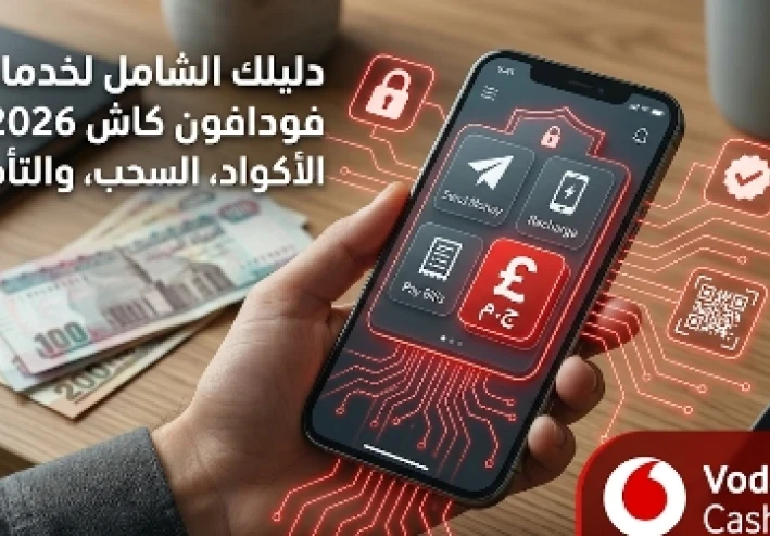 نصائح وداليل شامل عن فودافون كاش