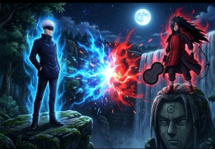 صدام العوالم: حين التقى غوجو بمادارا