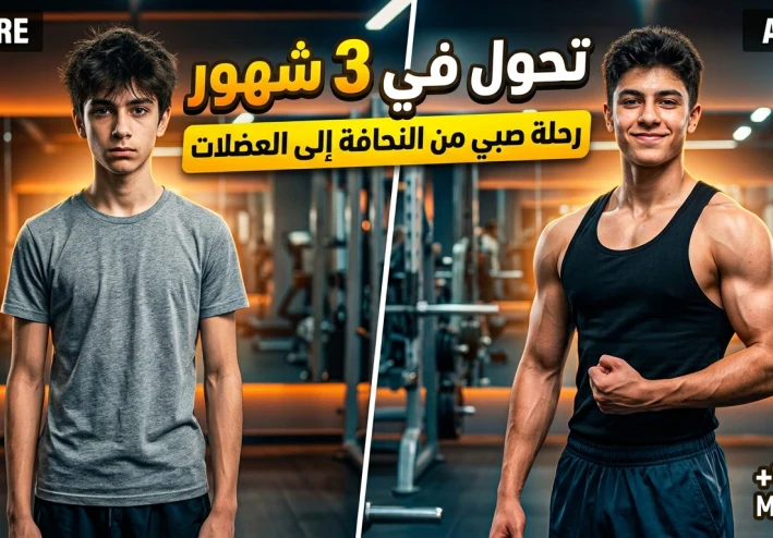 كيف تبني جسمًا رياضيًا في 3 أشهر 💪🔥 | خطة احترافية للمبتدئين