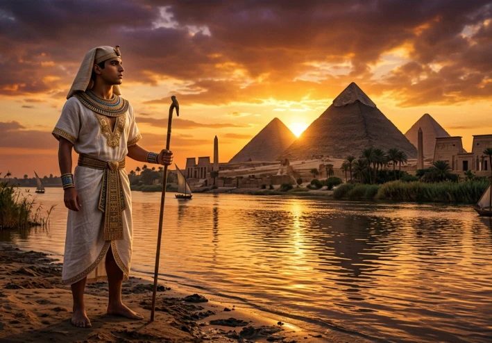 رحلة الخلود في قلب الحضارة: حكاية مصري قديم تحدى الموت بالإيمان