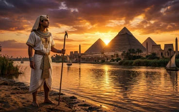 رحلة الخلود في قلب الحضارة: حكاية مصري قديم تحدى الموت بالإيمان