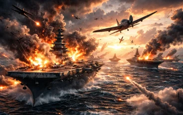 معركة ميدواي كيف خسرت اليابان الحرب في 4 أيام فقط