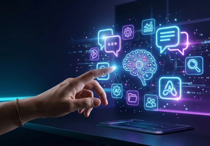 أفضل تطبيقات الذكاء الاصطناعي المجانية في 2026