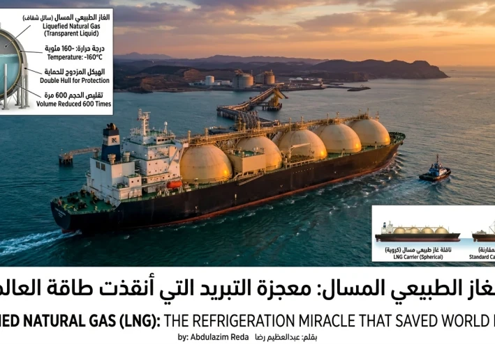 الغاز الطبيعي المسال: معجزة التبريد التي أنقذت طاقة العالم