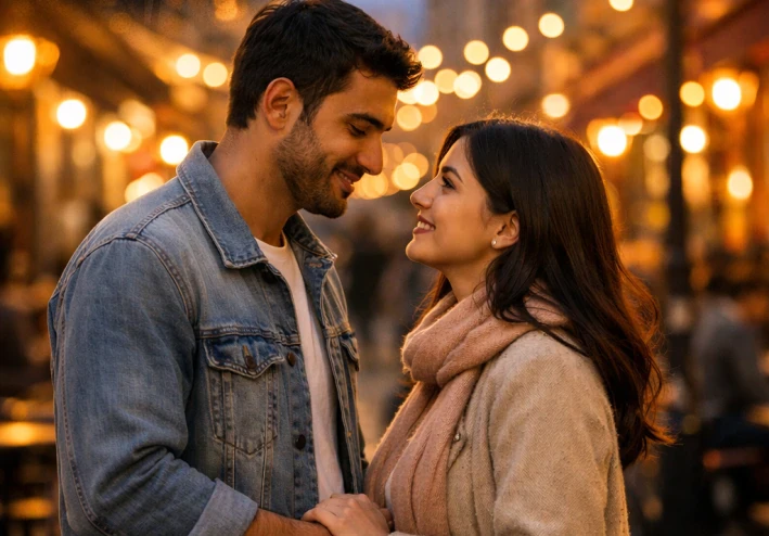 حب بدأ بنظرة