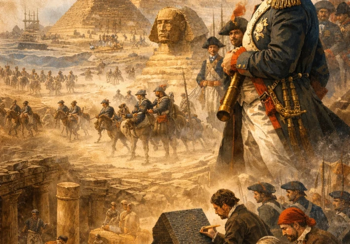 الحملة الفرنسية على مصر: حين التقى السيف بالعلم