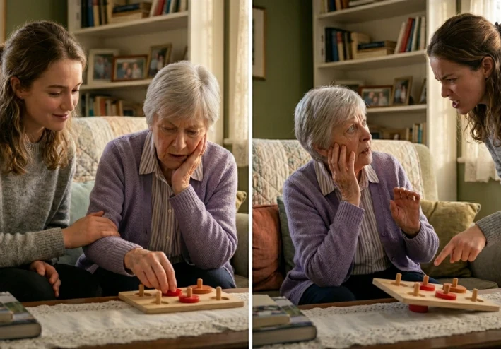 فن التعامل مع كبار السن عندما يعودون لطفولة جديدة دون فقدان أعصابك