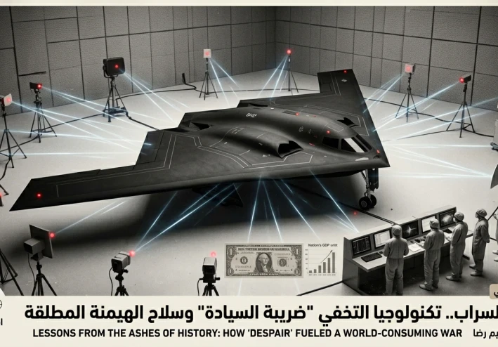 ما وراء السراب.. تكنولوجيا التخفي "ضريبة السيادة" وسلاح الهيمنة المطلقة