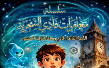 سلسلة⭐  مغامرات فادي السحرية⭐ القصة الثانية: فادي وساعة الوقت المكسور