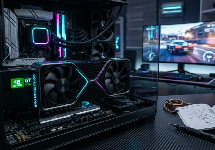مراجعة كارت الشاشة RTX 4060 في 2026: هل ما زال ملك الفئة الاقتصادية للألعاب والمونتاج؟