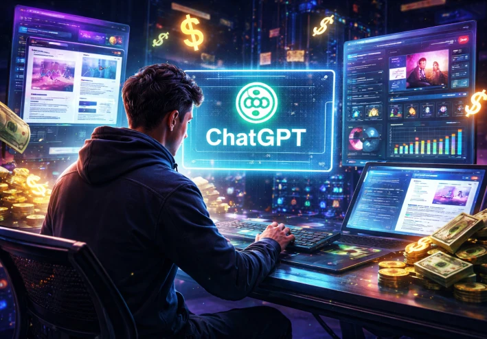 💰 كيف تربح من ChatGPT في 2026 (دليل احترافي لتحقيق دخل حقيقي من الإنترنت بدون رأس مال)