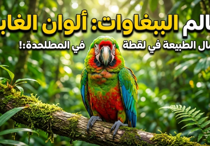 الببغاوات من أجمل وأذكى الطيور في العالم