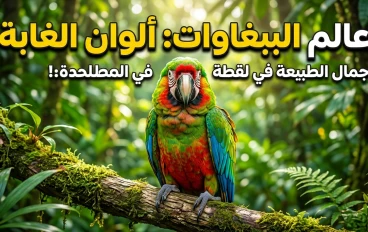 الببغاوات من أجمل وأذكى الطيور في العالم