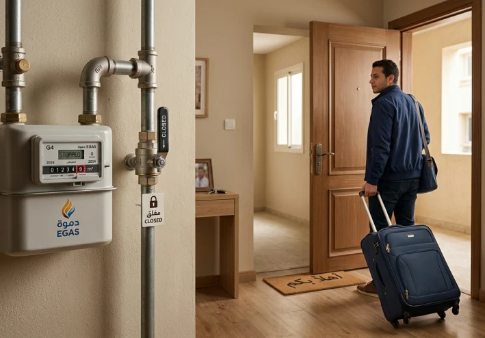 سر بسيط يوفر عليك فاتورة الغاز وانت مش موجود في الشقة 🔥