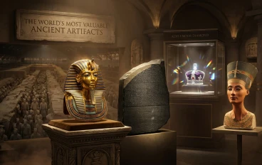 أغلى 5 كنوز في تاريخ البشرية: آثار لا تُقدّر بثمن