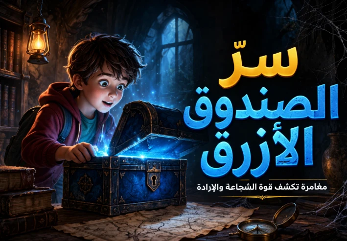 مغامرات آدم والصندوق الازرق