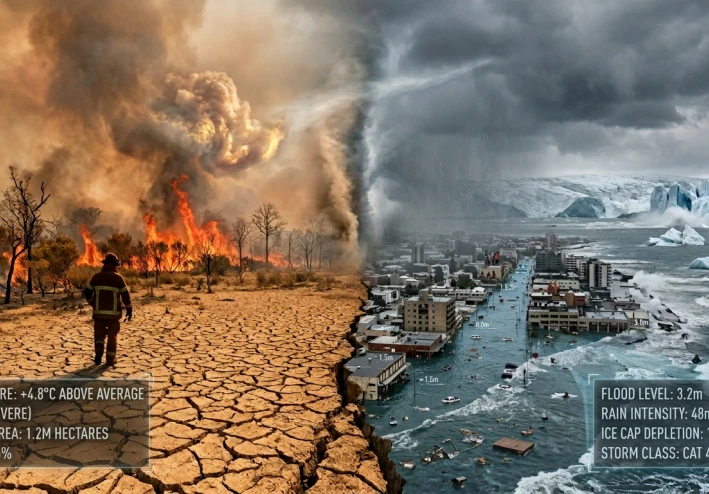 الاحتباس الحراري وتغير المناخ: معركة الإنسان مع كوكبه