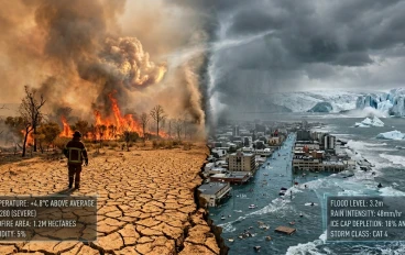 الاحتباس الحراري وتغير المناخ: معركة الإنسان مع كوكبه