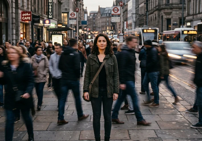 "حين أجد نفسي وسط الضجيج"